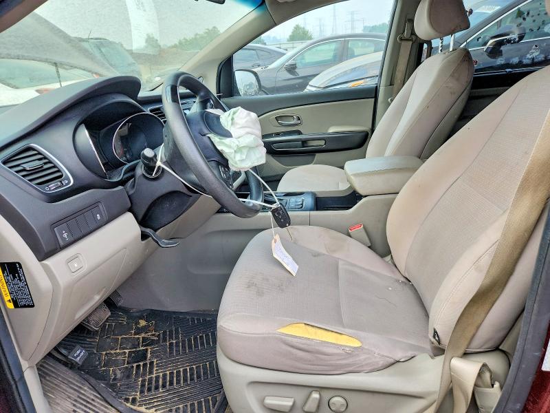 Photo 7 from auction – 2016 KIA SEDONA with VIN KNDMB5C14G6197632