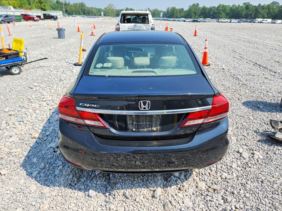 Photo 6 from auction – 2013 HONDA CIVIC with VIN 19XFB2F86DE023325