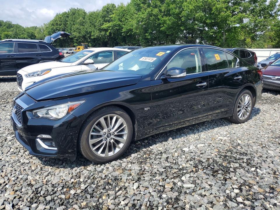 INFINITI Q50 2019 with VIN JN1EV7AR2KM554538 - Photo from auction