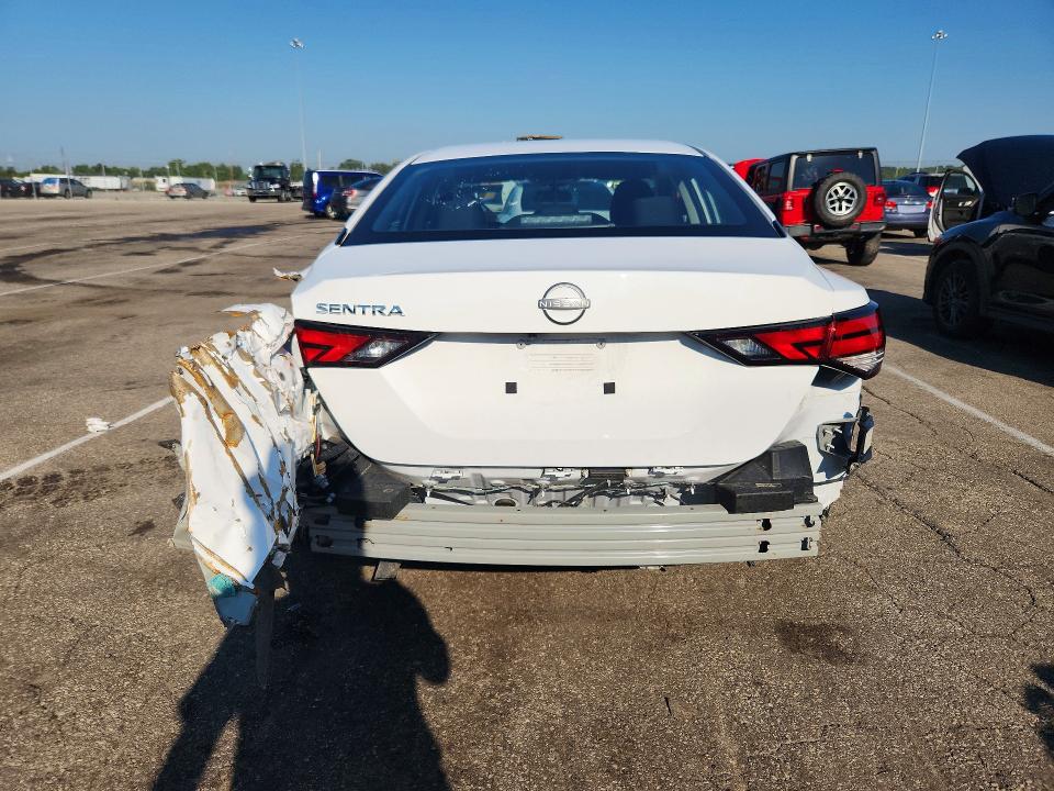 Photo 6 from auction – 2025 NISSAN SENTRA with VIN 3N1AB8BV4SY258734