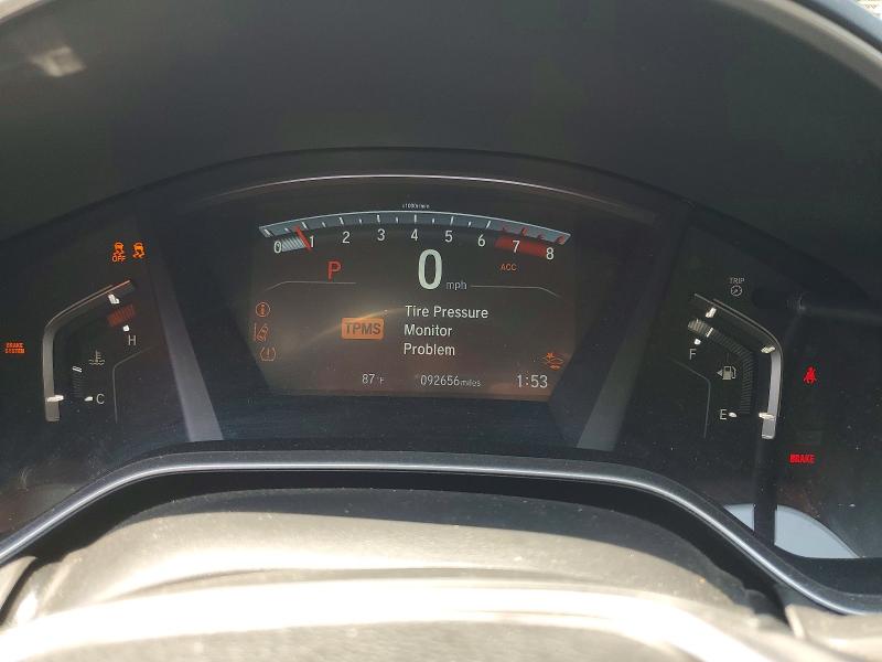Photo 9 from auction – 2017 HONDA CR-V with VIN 2HKRW2H87HH678531