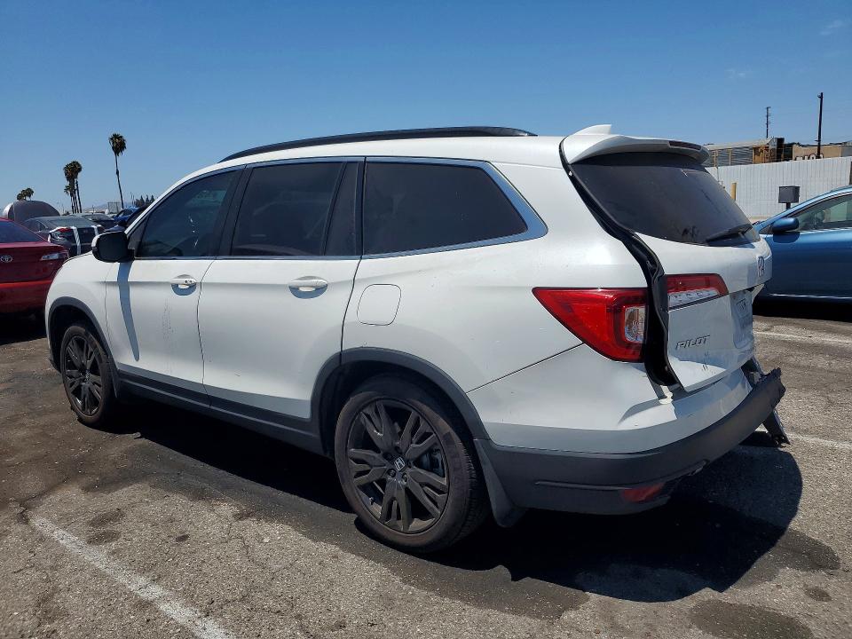Photo 2 from auction – 2021 HONDA PILOT with VIN 5FNYF5H22MB030239