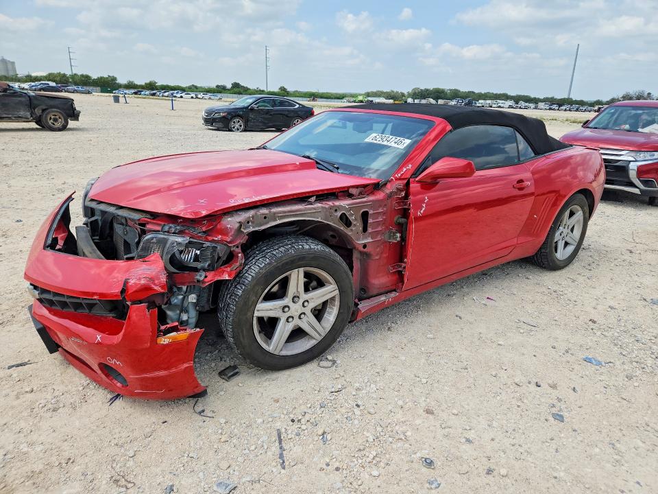 CHEVROLET CAMARO 2012 with VIN 2G1FB3D30C9114139 - Photo from auction