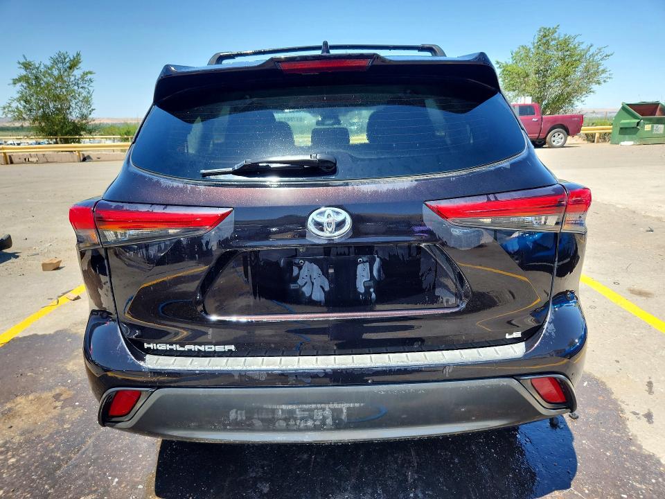 Photo 6 from auction – 2021 TOYOTA HIGHLANDER with VIN 5TDZZRAH2MS078384