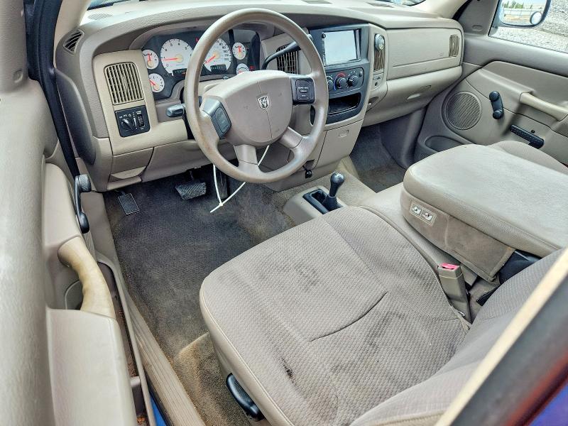 Photo 8 from auction – 2005 DODGE RAM 1500 with VIN 1D7HU16D45J540434