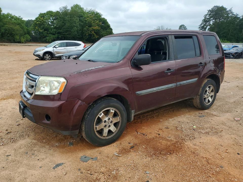 HONDA PILOT 2011 with VIN 5FNYF3H26BB034151 - Photo from auction