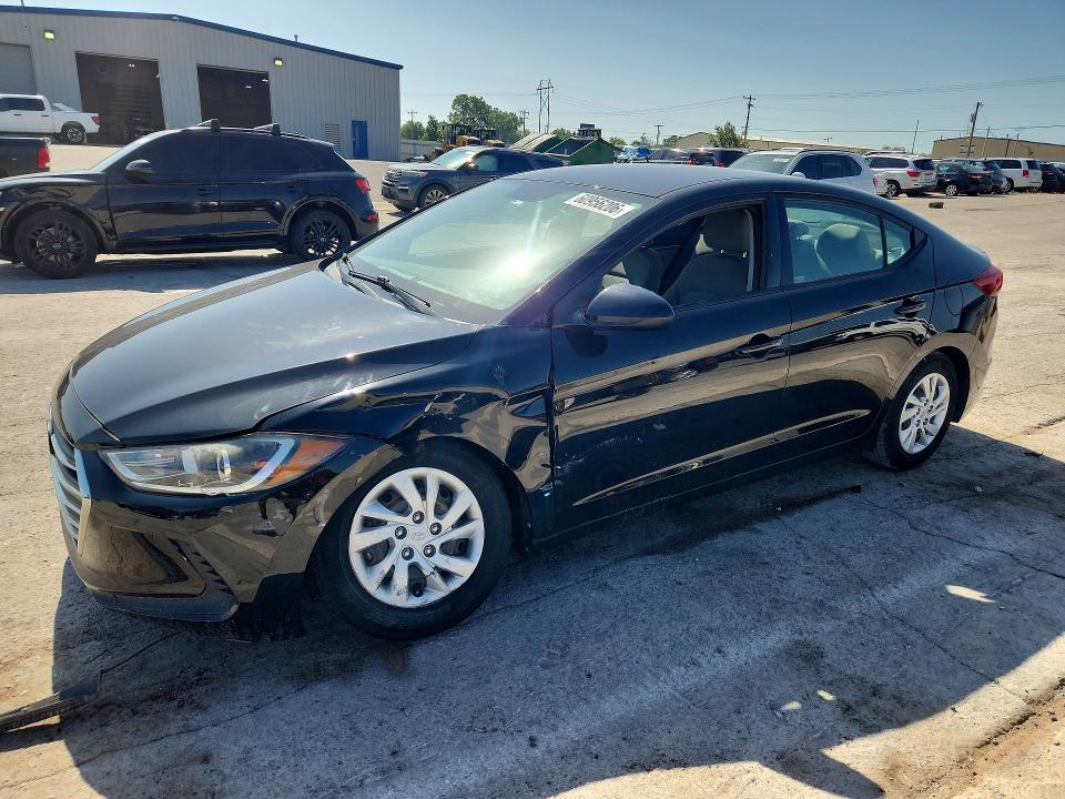 HYUNDAI ELANTRA 2018 with VIN 5NPD74LF0JH331685 - Photo from auction