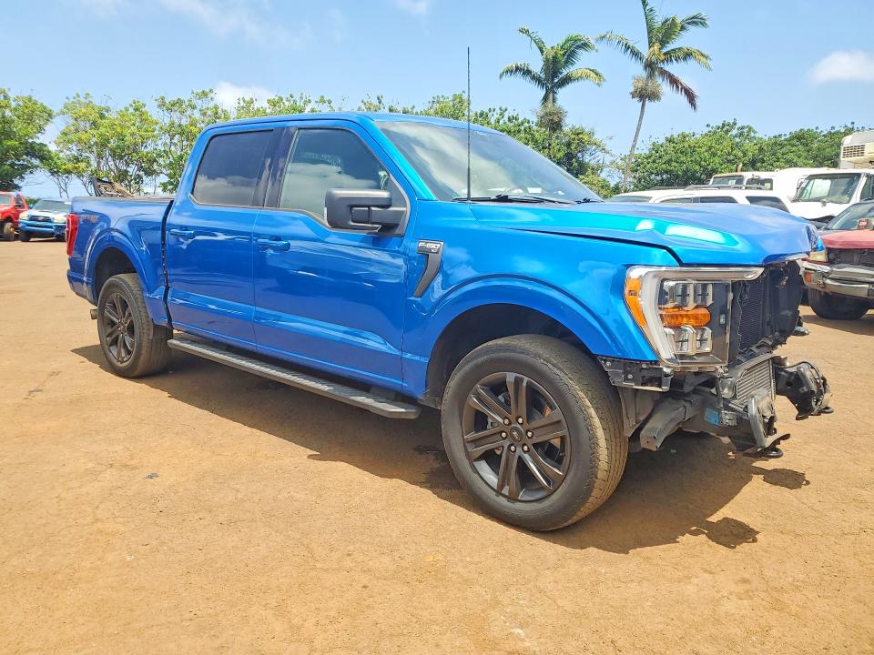 Photo 4 from auction – 2021 FORD F-150 with VIN 1FTEW1EP5MFC51051