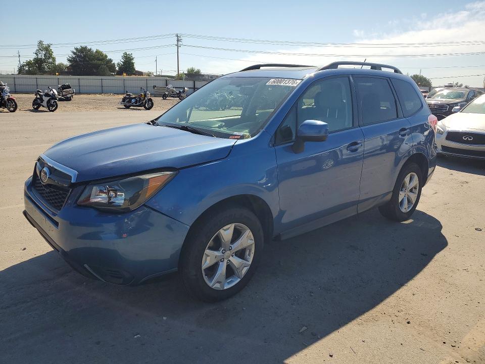 SUBARU FORESTER 2015 with VIN JF2SJADCXFH819884 - Photo from auction