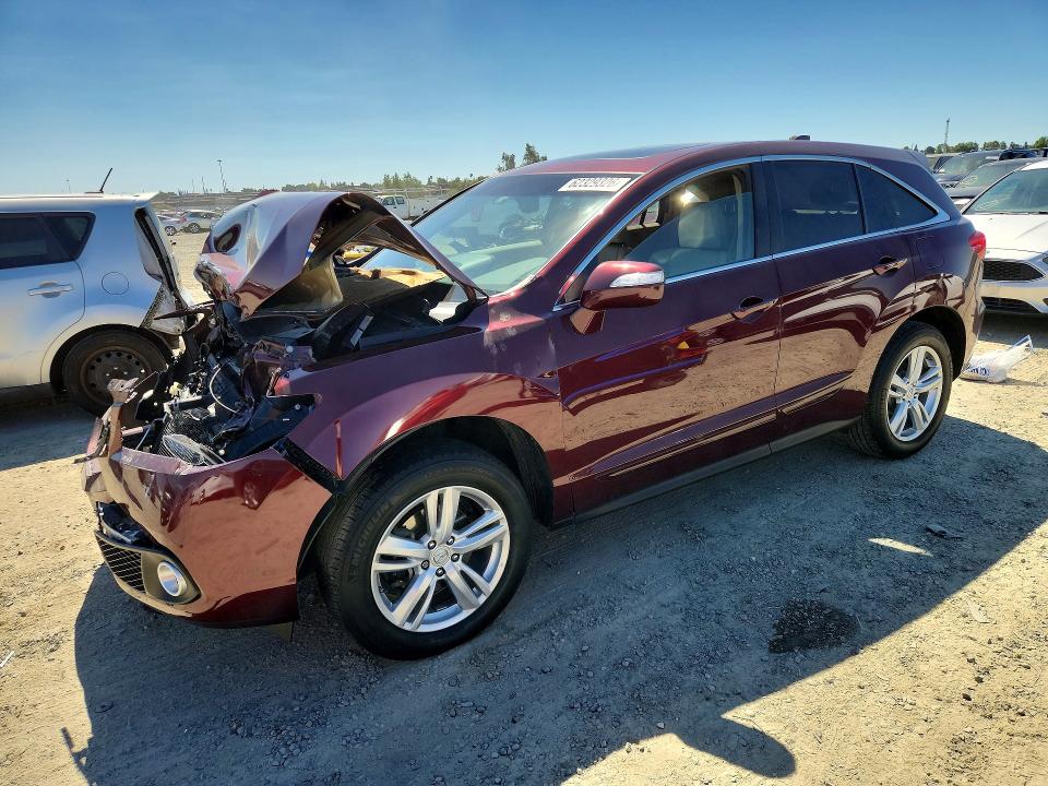 ACURA RDX 2013 with VIN 5J8TB4H51DL016731 - Photo from auction