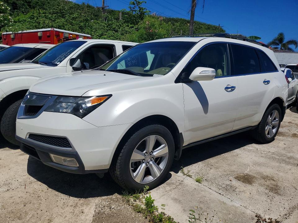 ACURA MDX 2012 with VIN 2HNYD2H3XCH533453 - Photo from auction