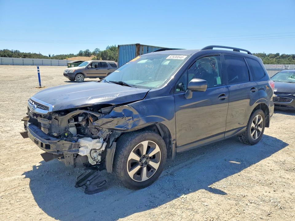 SUBARU FORESTER 2018 with VIN JF2SJAEC9JH476122 - Photo from auction
