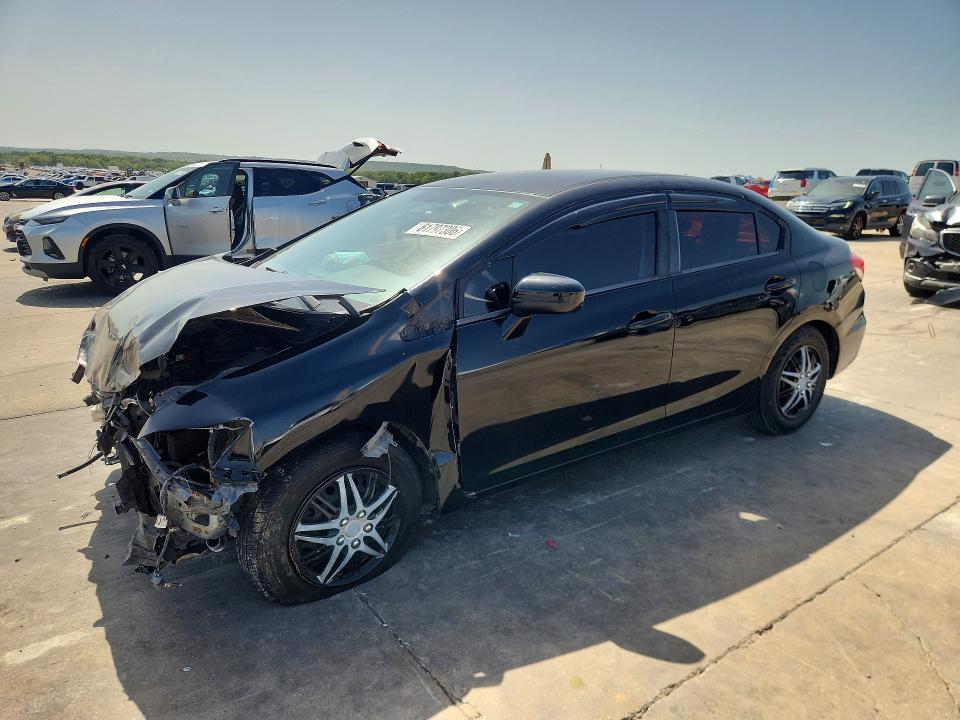 HONDA CIVC 2015 with VIN 19XFB2F5XFE006455 - Photo from auction