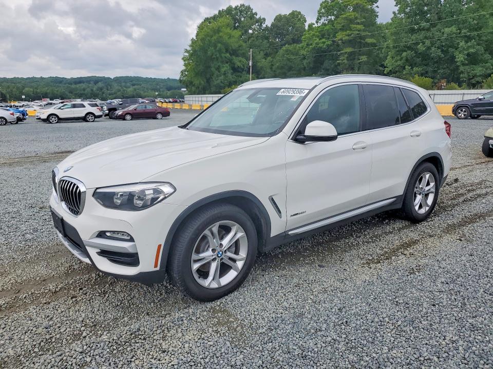 BMW X3 2018 with VIN 5UXTR9C55JLC76920 - Photo from auction
