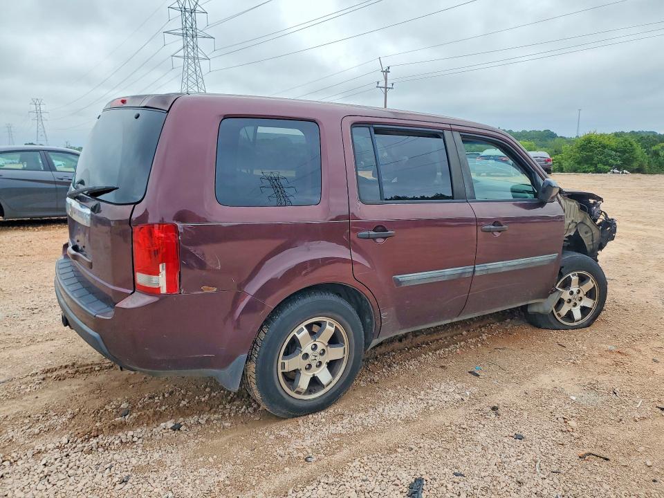 Photo 3 from auction – 2011 HONDA PILOT with VIN 5FNYF3H26BB034151
