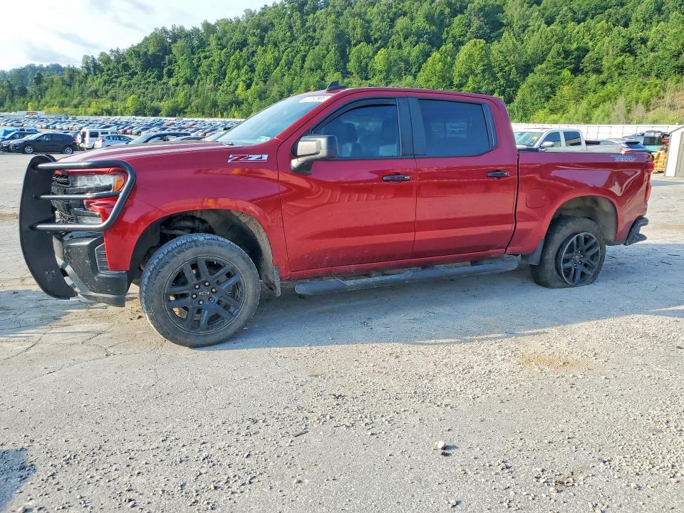 CHEVROLET SILVERADO 2021 with VIN 3GCPYFED7MG369283 - Photo from auction