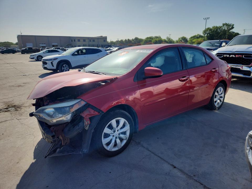Foto 1 de la subasta – 2015 TOYOTA COROLLA con VIN 5YFBURHE4FP345399