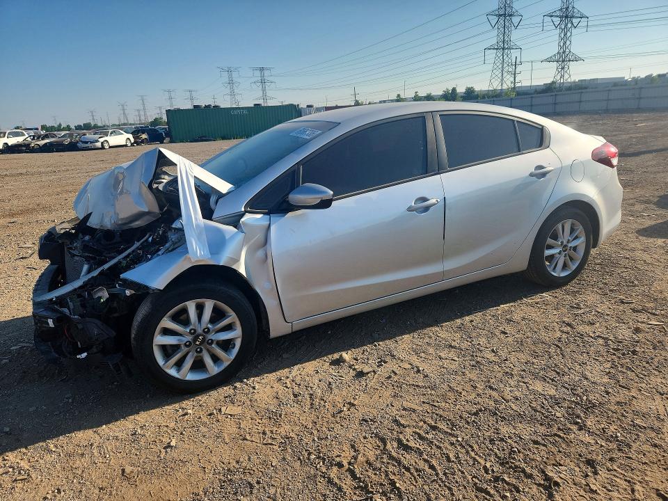 KIA FORTE 2017 with VIN 3KPFL4A73HE007810 - Photo from auction