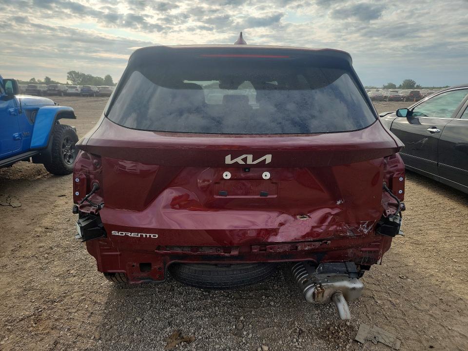 Photo 6 from auction – 2025 KIA SORENTO with VIN 5XYRG4JC6SG333237