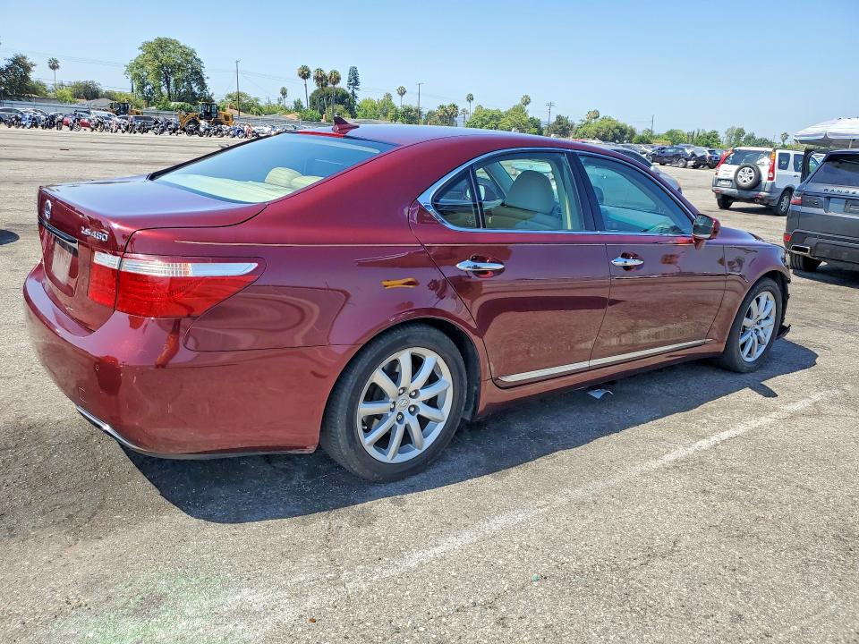 Photo 3 from auction – 2009 LEXUS LS with VIN JTHBL46F195085996
