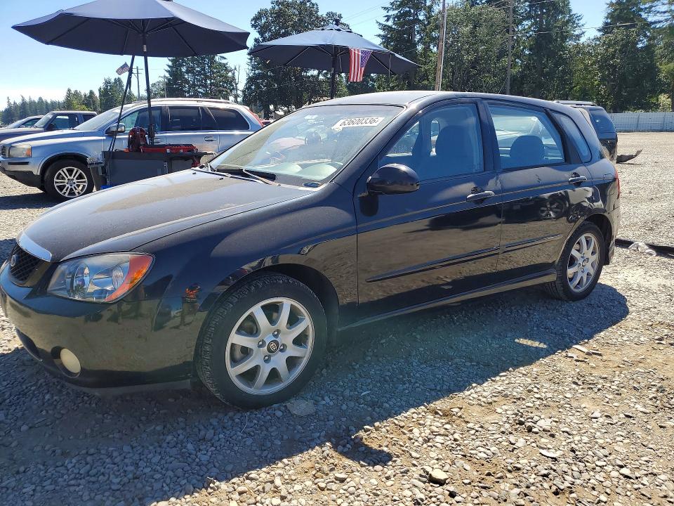 KIA SPECTRA 2005 with VIN KNAFE161055072163 - Photo from auction