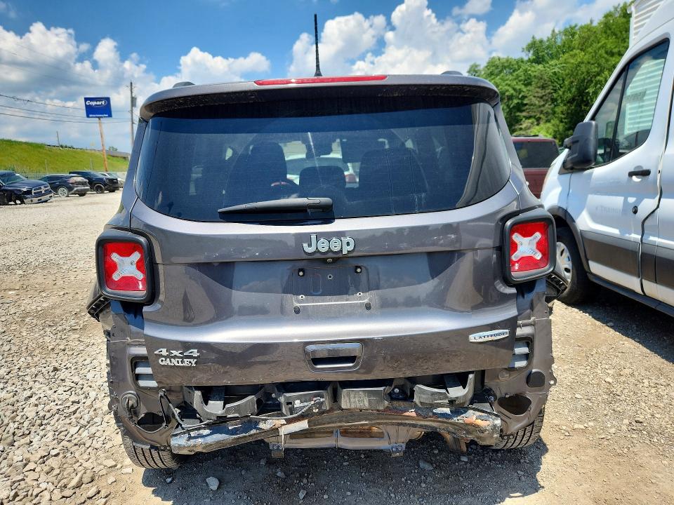 Photo 6 from auction – 2020 JEEP RENEGADE with VIN ZACNJBBBXLPL27322