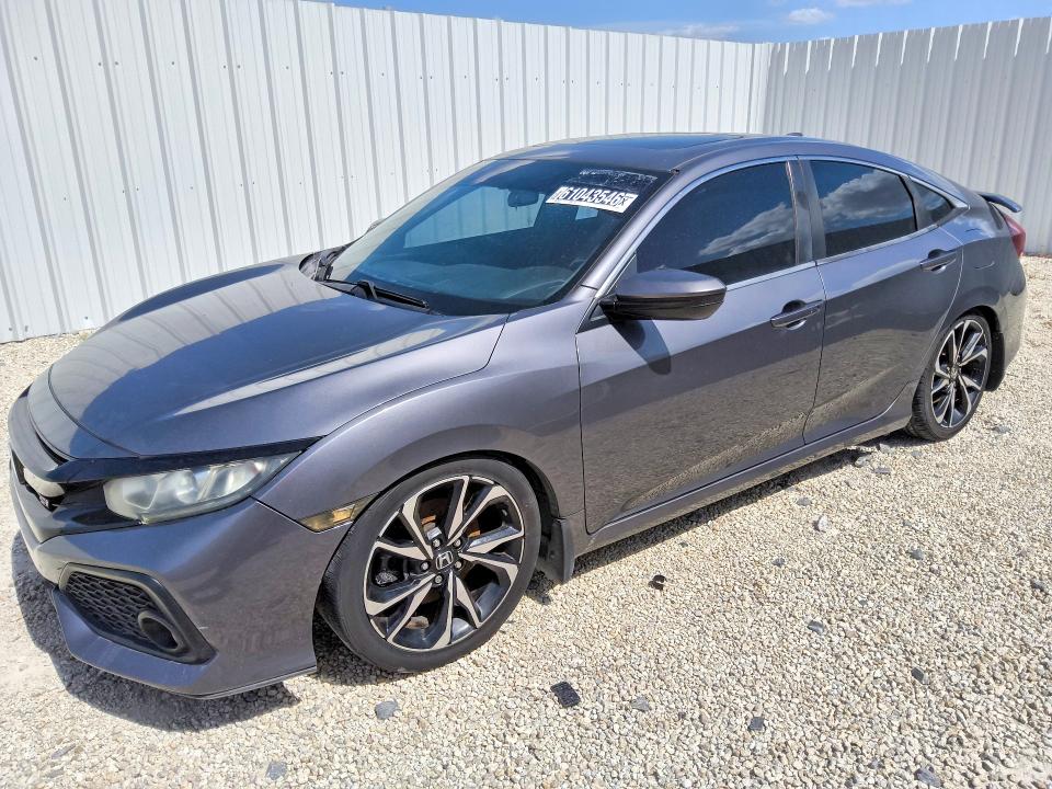 HONDA CIVIC 2019 with VIN 2HGFC1E53KH707038 - Photo from auction