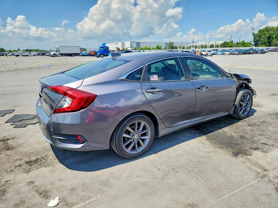 Photo 3 from auction – 2019 HONDA CIVIC with VIN 19XFC1F79KE008975