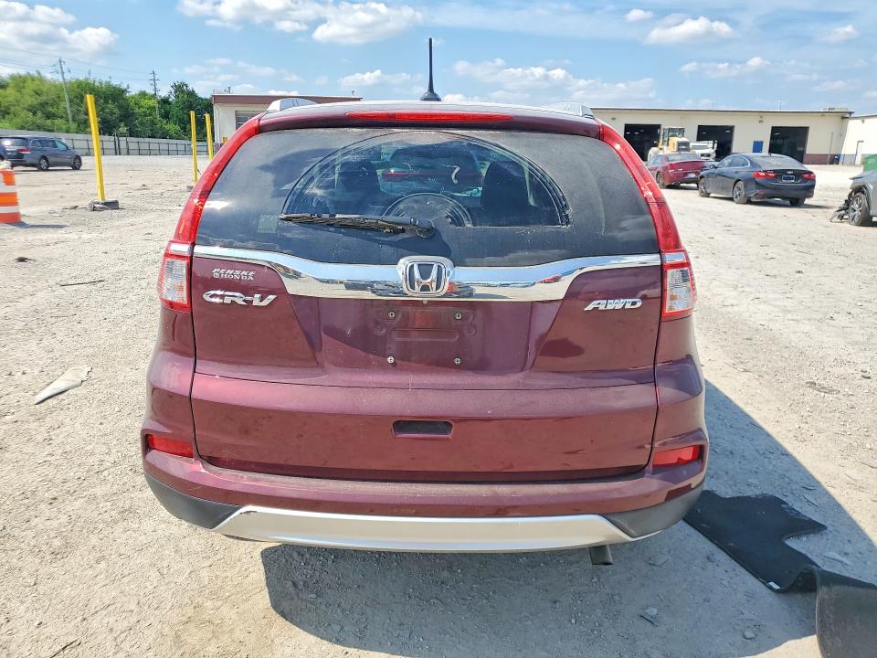 Photo 6 from auction – 2016 HONDA CR-V with VIN 5J6RM4H71GL051207