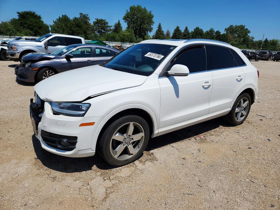 AUDI Q3 2015 with VIN WA1EFCFSXFR007325 - Photo from auction