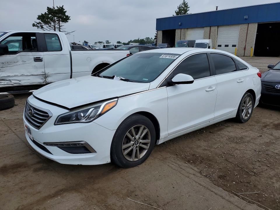 HYUNDAI SONATA 2015 with VIN 5NPE24AF7FH009574 - Photo from auction