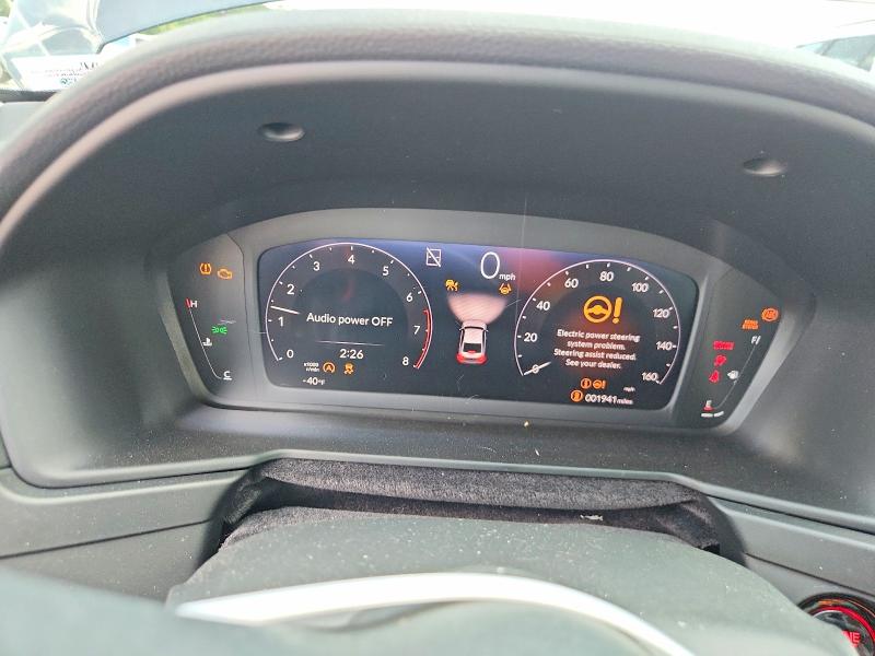 Photo 9 from auction – 2025 HONDA ACCORD with VIN 1HGCY1F44SA080374