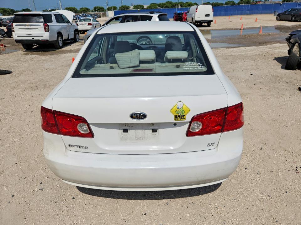 Photo 6 from auction – 2007 KIA OPTIMA with VIN KNAGE123075102101