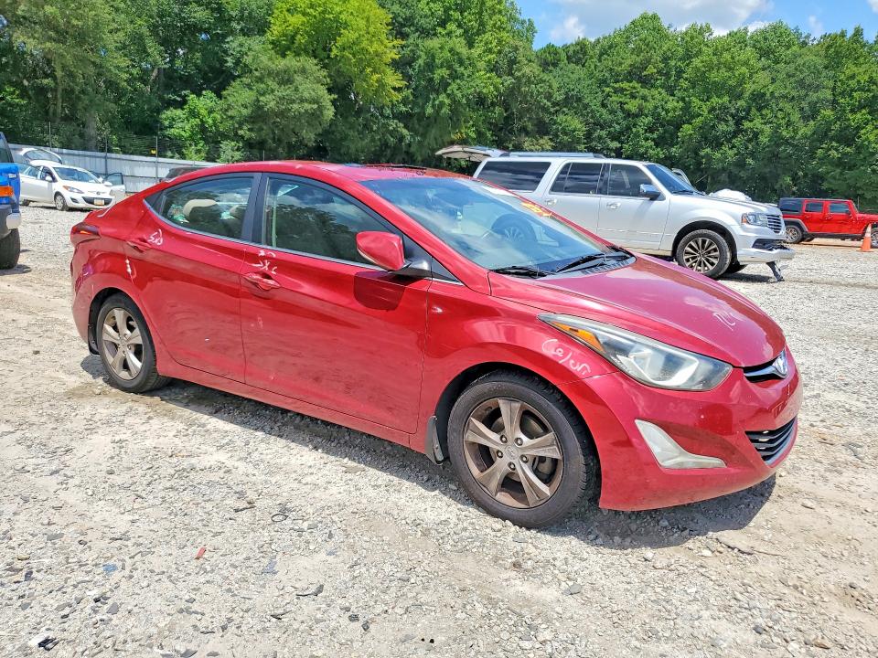 Photo 4 from auction – 2016 HYUNDAI ELANTRA with VIN KMHDH4AE9GU504640