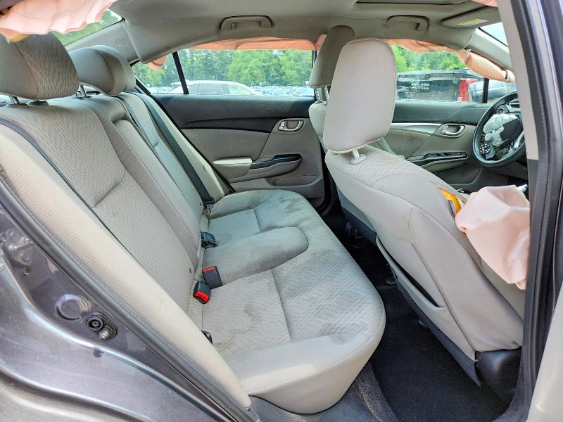 Photo 10 from auction – 2014 HONDA CIVIC with VIN 2HGFB2F80EH533869