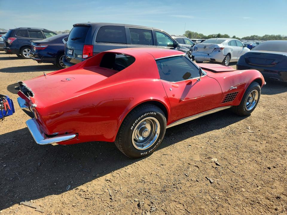 Zdjęcie 3 z aukcji – 1972 CHEVROLET CORVETTE z VIN 1Z37W2S526742