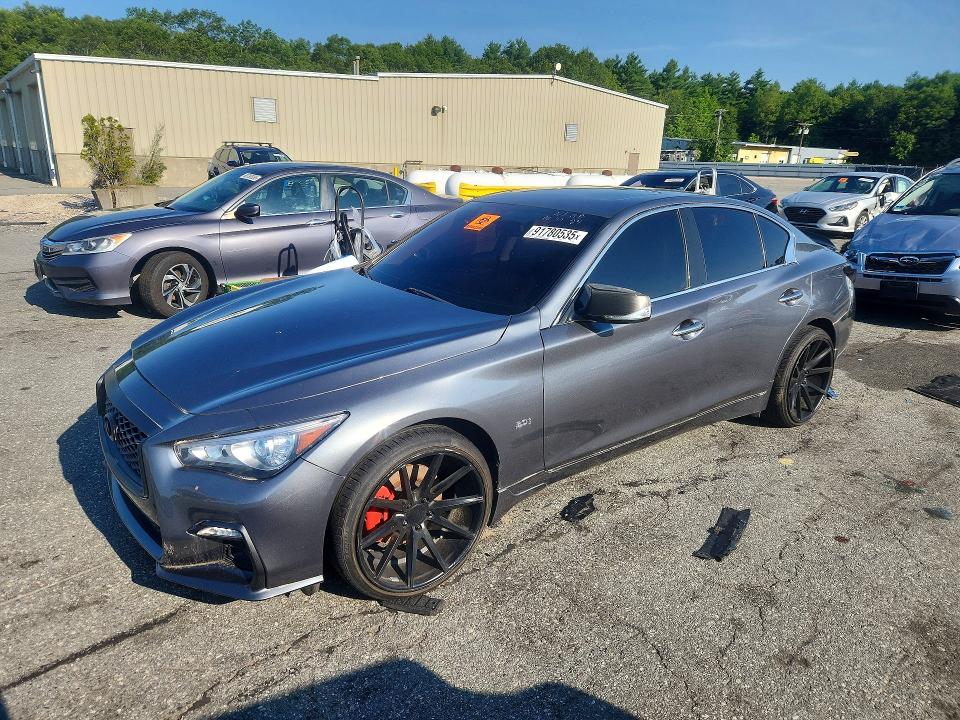 Photo 1 from auction – 2018 INFINITI Q50 with VIN JN1EV7AR9JM436971