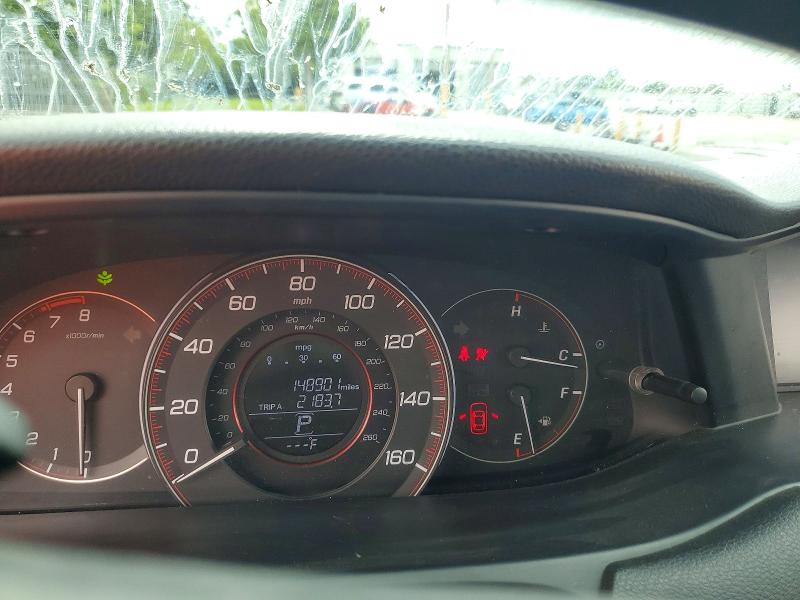 Photo 9 from auction – 2015 HONDA ACCORD with VIN 1HGCR2F57FA058385
