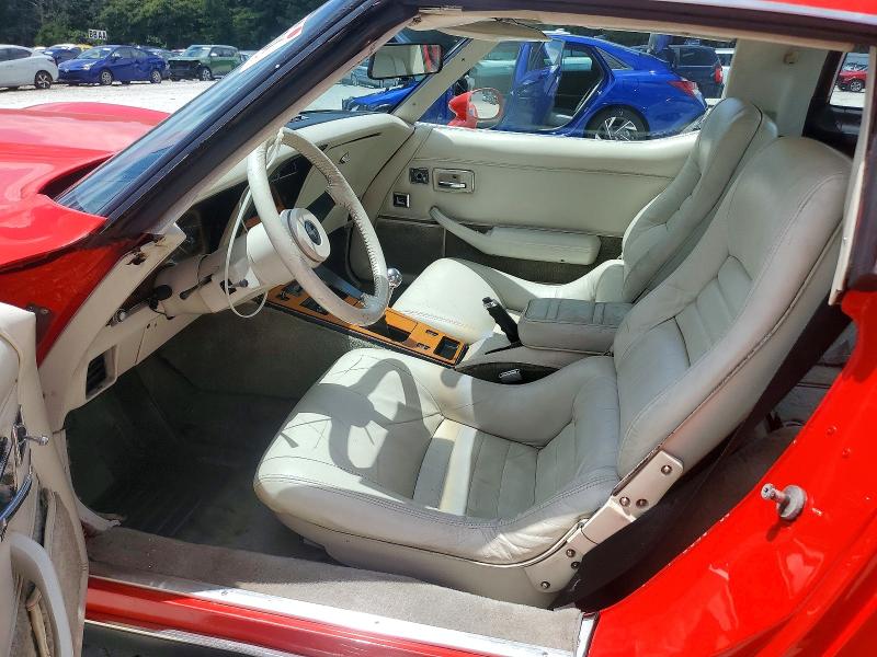 Photo 7 from auction – 1980 CHEVROLET CORVETTE with VIN 1Z878AS425831