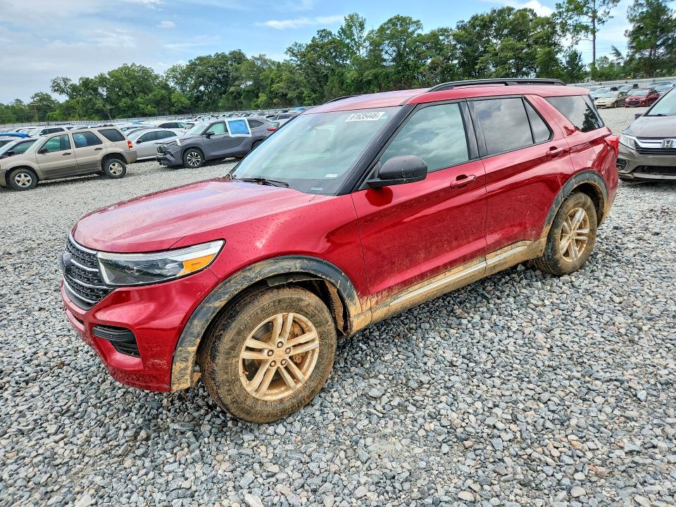 FORD EXPLORER 2020 with VIN 1FMSK7DH2LGA88276 - Photo from auction