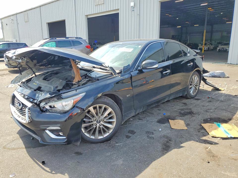 INFINITI Q50 2019 with VIN JN1EV7AP8KM516486 - Photo from auction