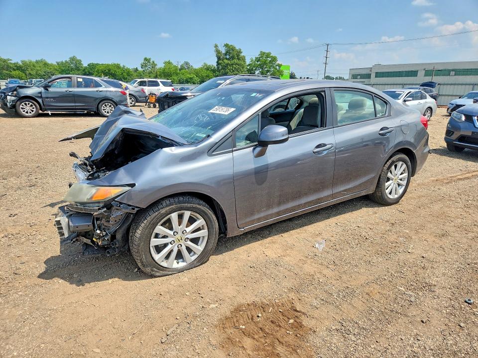 HONDA CIVIC 2012 с VIN 19XFB2F82CE072150 - Снимка от търг