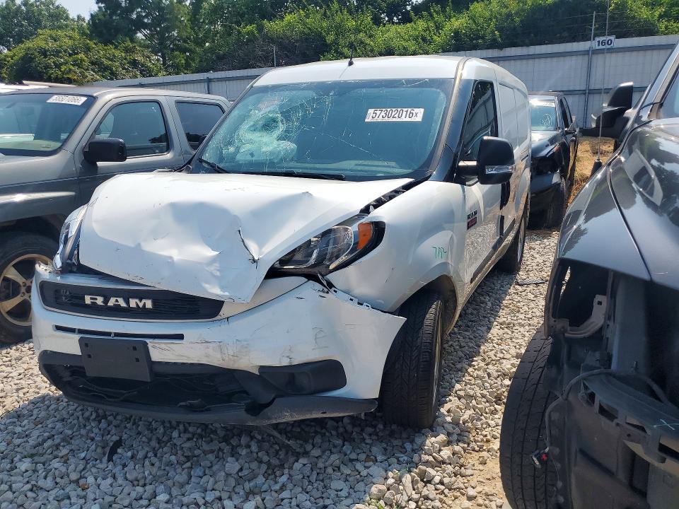 RAM PROMASTER CITY 2022 with VIN ZFBHRFAB2N6Y70318 - Photo from auction