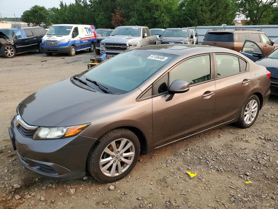 2012 HONDA CIVIC - Търг №61136446