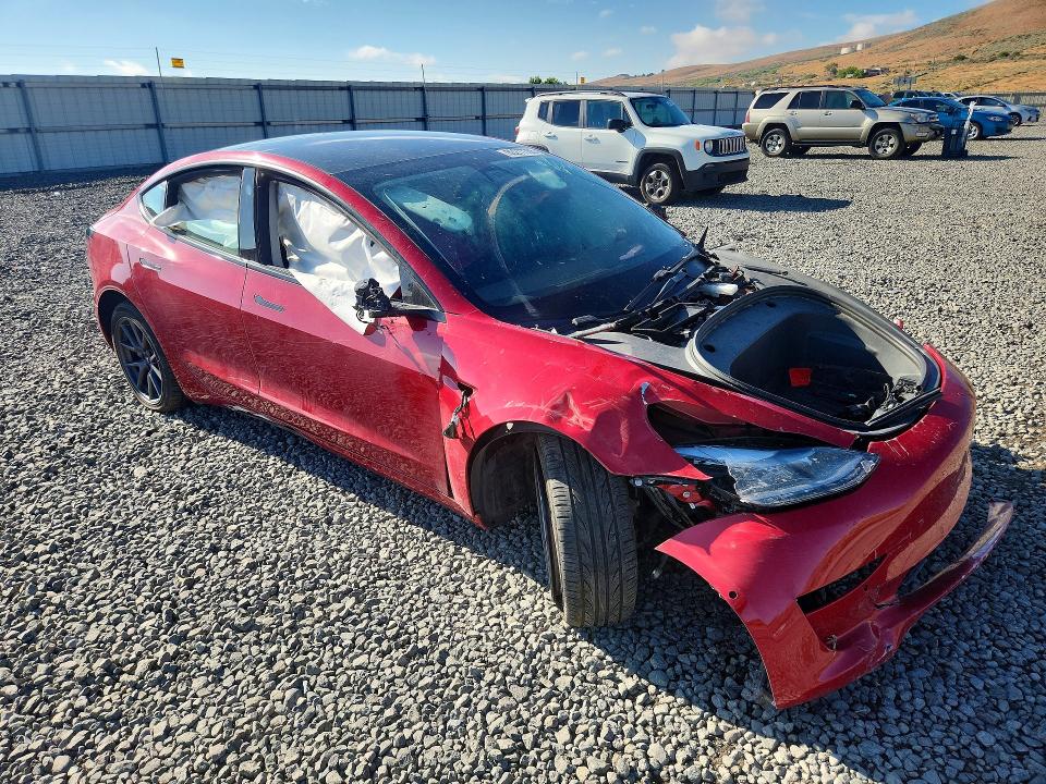 Photo 4 from auction – 2021 TESLA MODEL 3 with VIN 5YJ3E1EAXMF868262