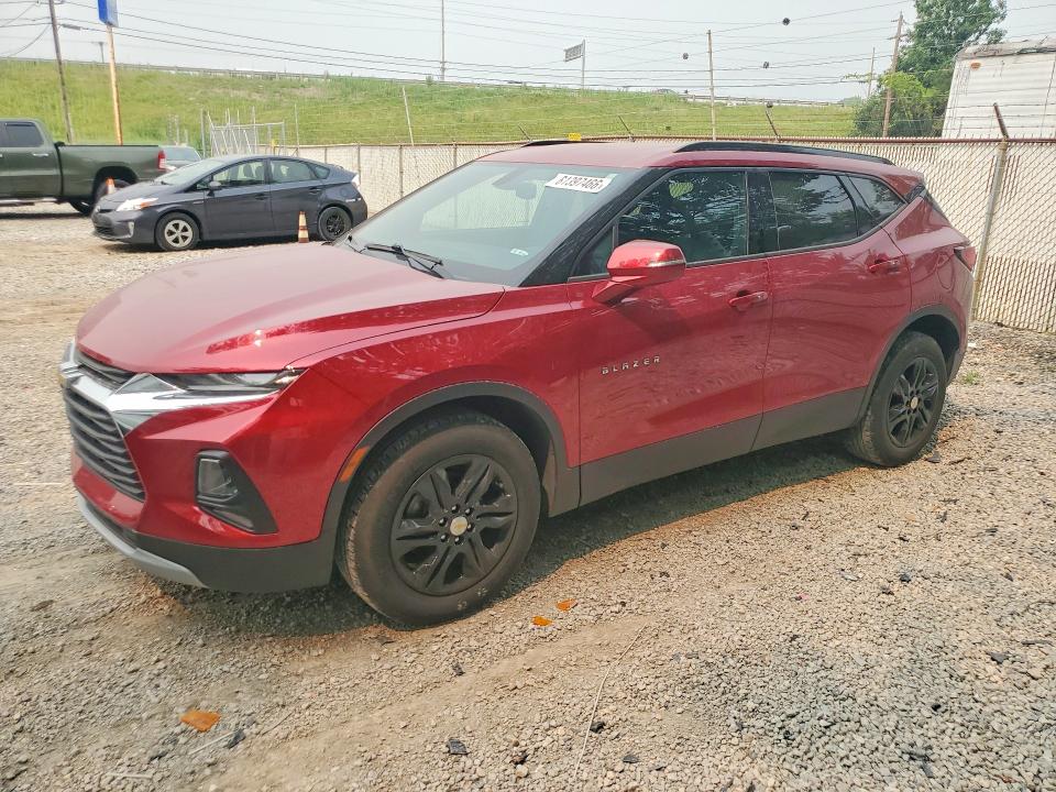 CHEVROLET BLAZER 2020 with VIN 3GNKBCRSXLS666764 - Photo from auction