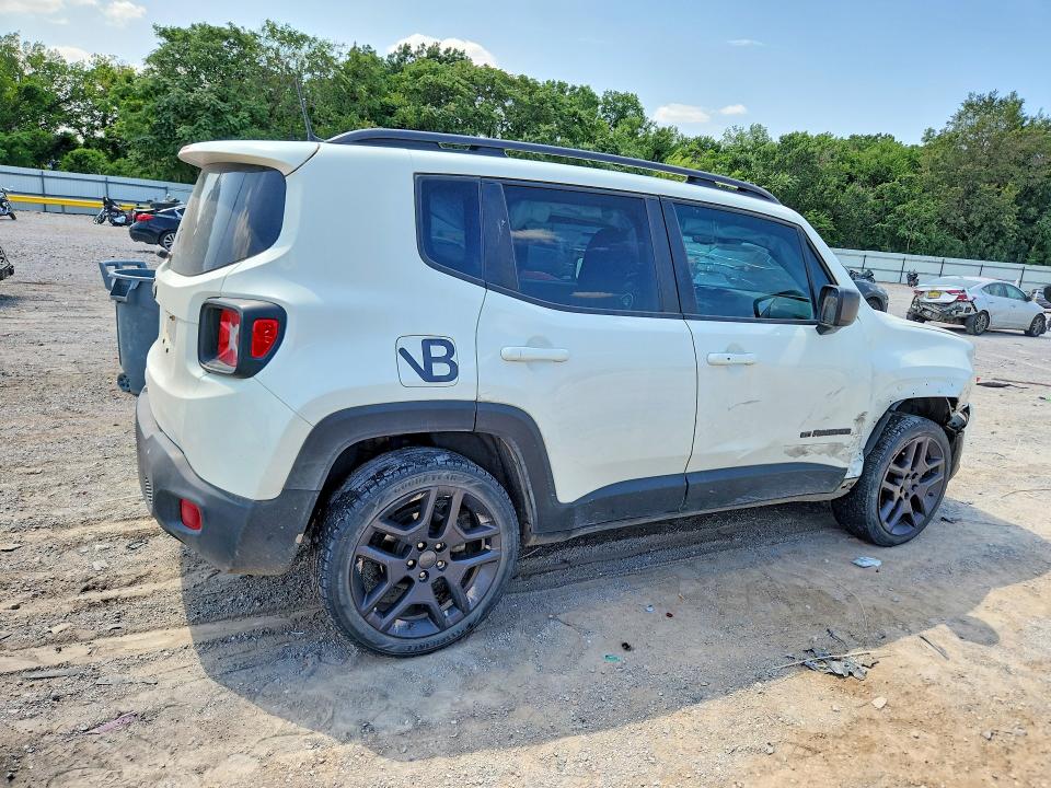 Photo 3 from auction – 2021 JEEP RENEGADE with VIN ZACNJDBB1MPN28393