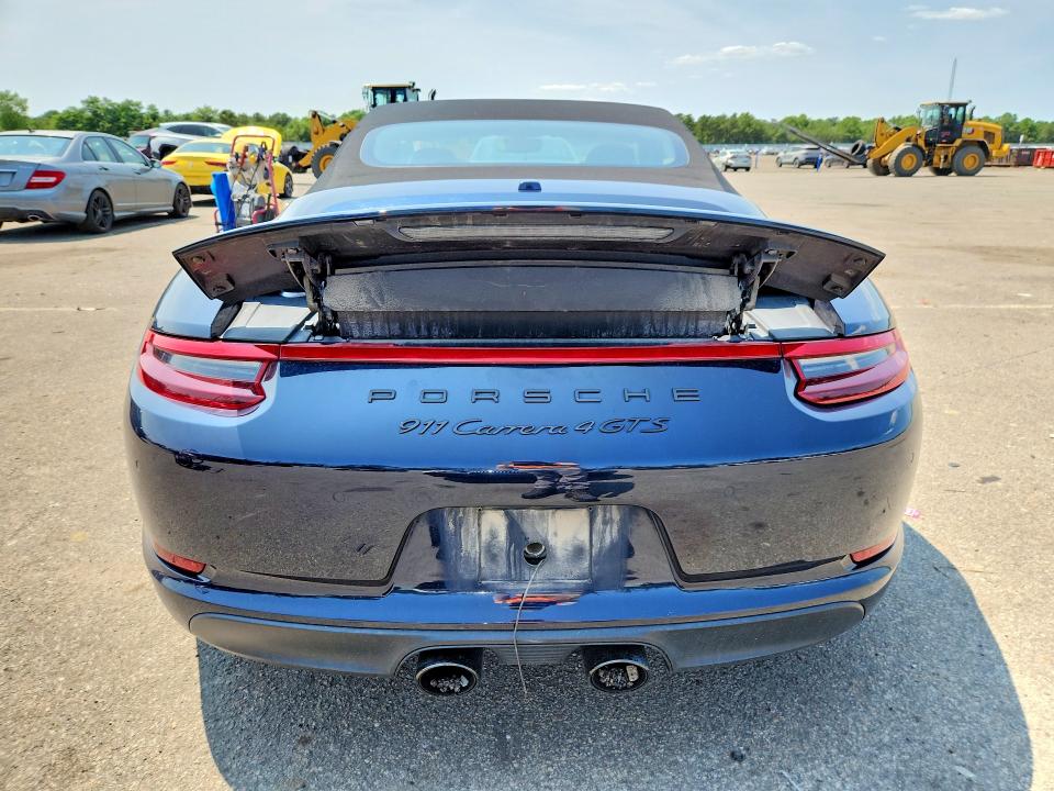 Photo 6 from auction – 2018 PORSCHE 911 with VIN WP0CB2A97JS147728