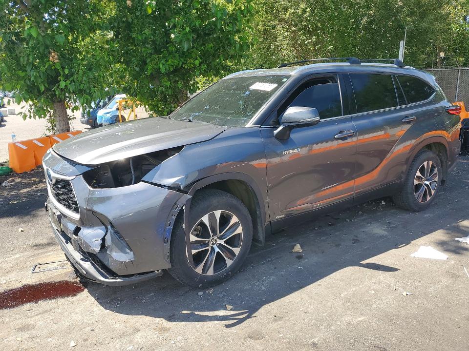 TOYOTA HIGHLANDER 2020 con VIN 5TDHBRCH3LS509004 - Foto de la subasta