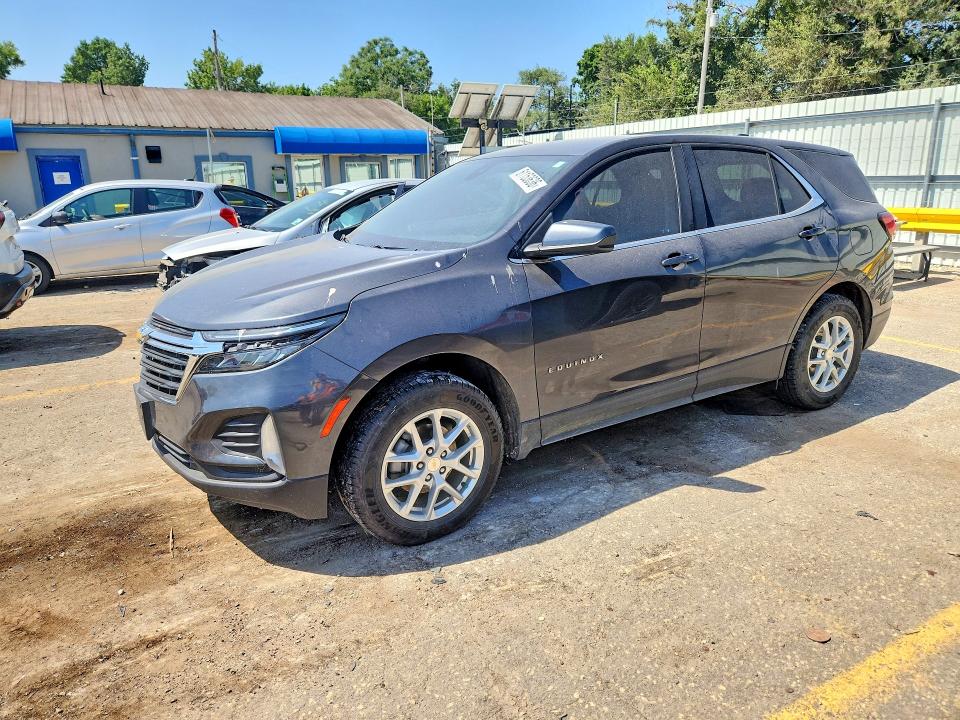 CHEVROLET EQUINOX 2022 with VIN 3GNAXUEV7NS182265 - Photo from auction